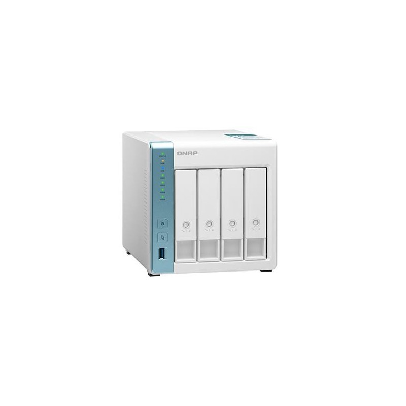 Nas qnap 431k 4-bay cpu annapurna labs alpine al-214 1.7ghz quad core 1gb 2.5/3.5 sata