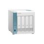 Nas qnap 431k 4-bay cpu annapurna labs alpine al-214 1.7ghz quad core 1gb 2.5/3.5 sata