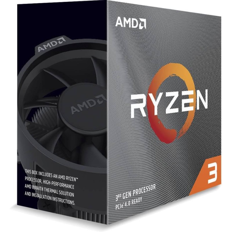 Procesor amd  ryzen 3 3300x 4.3 ghz am4 wraith stealth cooler  caracteristici generale  memorie cache