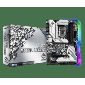 Placa de baza asrock h470 steel legend socket lga 1200  supports 10th gen intel® core™