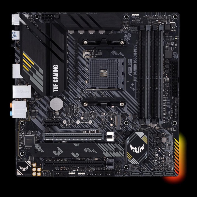 Placa de baza asus am4 tuf gaming b550m-plus socket lga am4  cpu build in amd