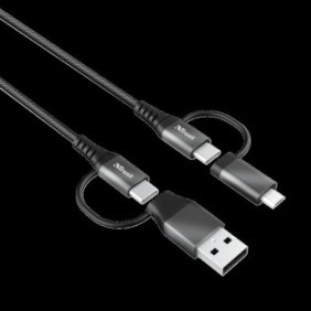 Cablu incarcare trust keyla extra-strong 4-in-1 usb cable 1m  specifications general total weight 30 g