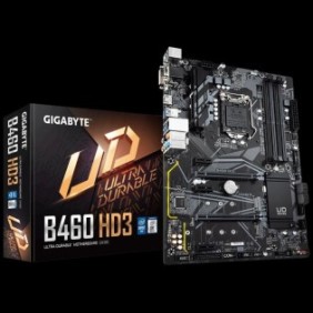 Placa de baza gigabyte b460 hd3 lga 1200  intel® b460 ultra durable motherboard with dual