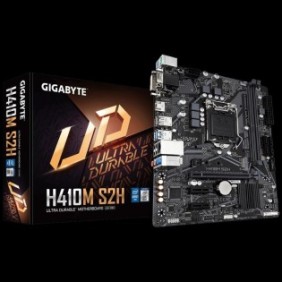 Placa de baza gigabyte h410m s2h lga 1200  intel® h410 ultra durable motherboard with gigabyte