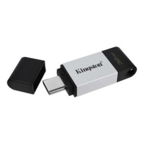 Usb flash drive kingston 32gb data traveler 80 usb 3.2 r/w: 200/60 mb/s compatible with