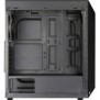 Carcasa aerocool shard tempered glass neagra spcc steel atx mid tower fara sursa (tip atx