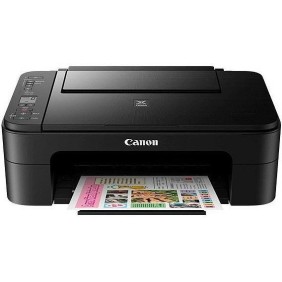 Multifunctional inkjet color canon pixma ts3355 black dimensiune a4 (printare copiere scanare) viteza 7.7ipm alb-negru