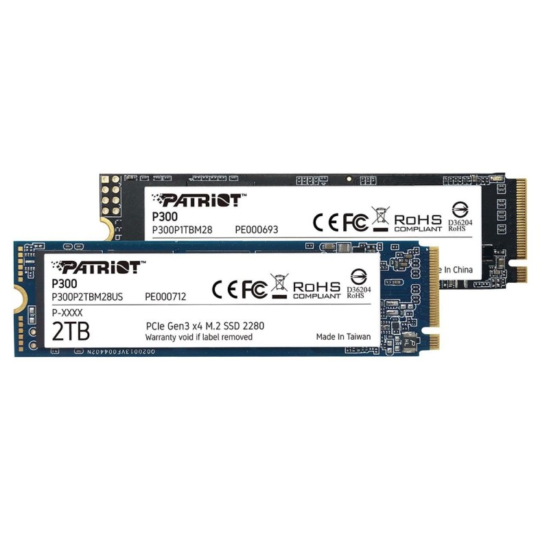 Ssd patriot p300 1tb nvme pcie  rata transfer r/w: 2100/16500 mb/s