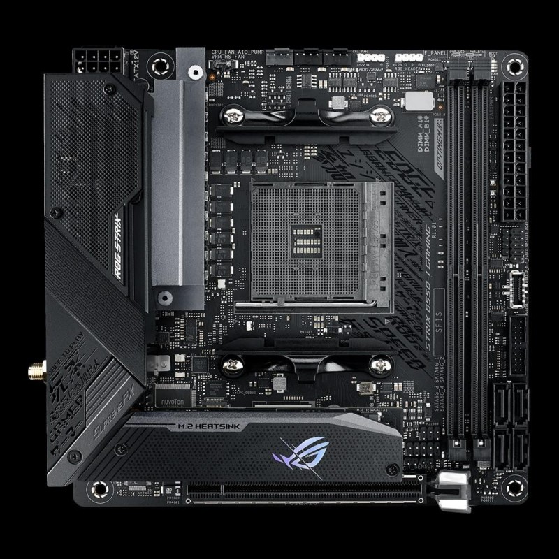 Placa de baza asus rog strix b550-i gaming  cpu amd am4 socket for 3rd gen