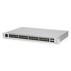 Ubiquiti unifi switch usw-48-poe (48) gigabit ethernet ports including (32) 802.3at poe+ (4) 1g sfp