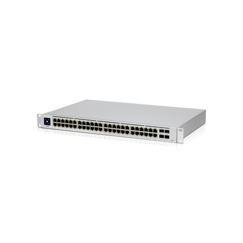 Ubiquiti unifi switch usw-48-poe (48) gigabit ethernet ports including (32) 802.3at poe+ (4) 1g sfp