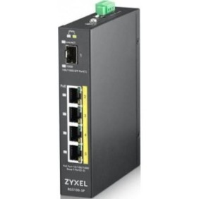 Zyxel rgs100-5p-zz0101f 5-port gbe unmanaged poe switch  4 ports 100/1000 mbps poe 1 ports gigabit