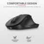 Mouse fara fir trust fyda rechargeable wireless comfort mouse  specifications general height of main product