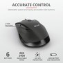 Mouse fara fir trust fyda rechargeable wireless comfort mouse  specifications general height of main product