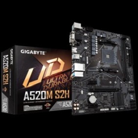 Placa de baza gigabyte amd a520m ds3h am4  cpu amd socket am4 support for: 3rd