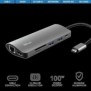 Adaptor trust dalyx 7-in-1 usb-c multiport adapter  specifications general storable cable  no number of usb