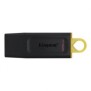 Usb flash drive kingston 128gb data traveler exodia usb 3.2 gen1 black + yellow