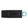 Usb flash drive kingston 64gb data traveler exodia usb 3.2 gen1 black + teal