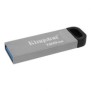 Usb flash drive kingston datatraveler kyson 128gb usb 3.2 metalic