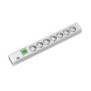 Bachmann it pdu 7x prize schuko1x switch 2-pole illuminated  1u impamantare cu intrerupator 2 metri