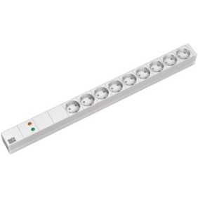 Bachmann it pdu 9xschuko 1xgvs cordon 20m in schuko 565mmaluminiu