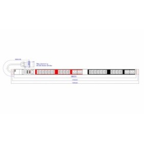 Bachmann prelungitor alu 1he 20xc13 4xc19 2xls(dijunctor) cordon 3 0mÖlflex cee 32a