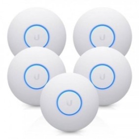 Ubiquiti unifi acess point wave 2 hi-density uap-nanohd-55 pack 1x gigabit lan ac2100 (300+1733mbps) 2x2