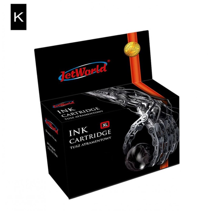 Cartus cerneala compatibil jetworld  black 25 ml pg 40 (indica nivel cerneala) remanufactured 0615b001 canon