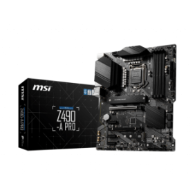 Placa de baza msi z490-a pro lga 1200  model name z490-a pro cpu support supports