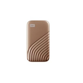 Wd external ssd 1tb my passport 25 read/write speed: 1050/1000 mb/s usb-c connector gold