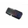 Tastatura gamig serioux andor 104 taste 19 taste anti-ghosting  design ergonomic iluminare rainbow structura metalica