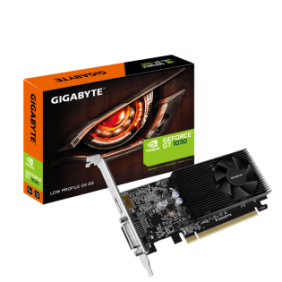 Placa video gigabyte geforce gt 1030 low profile d4 2g n1030d4-2gl core clock:oc mode: 1417/1177(boost/base)