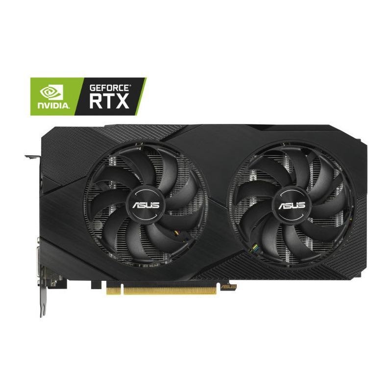 Placa video asus dual geforce rtx 2060 evo 6gb gddr6 dual-rtx2060-6g- evo  pci express 3.0