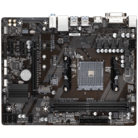 Placa de baza gigabyte a320m-h 3.0 am4  cpu am4 socket: supports amd 3rd gen ryzen™/