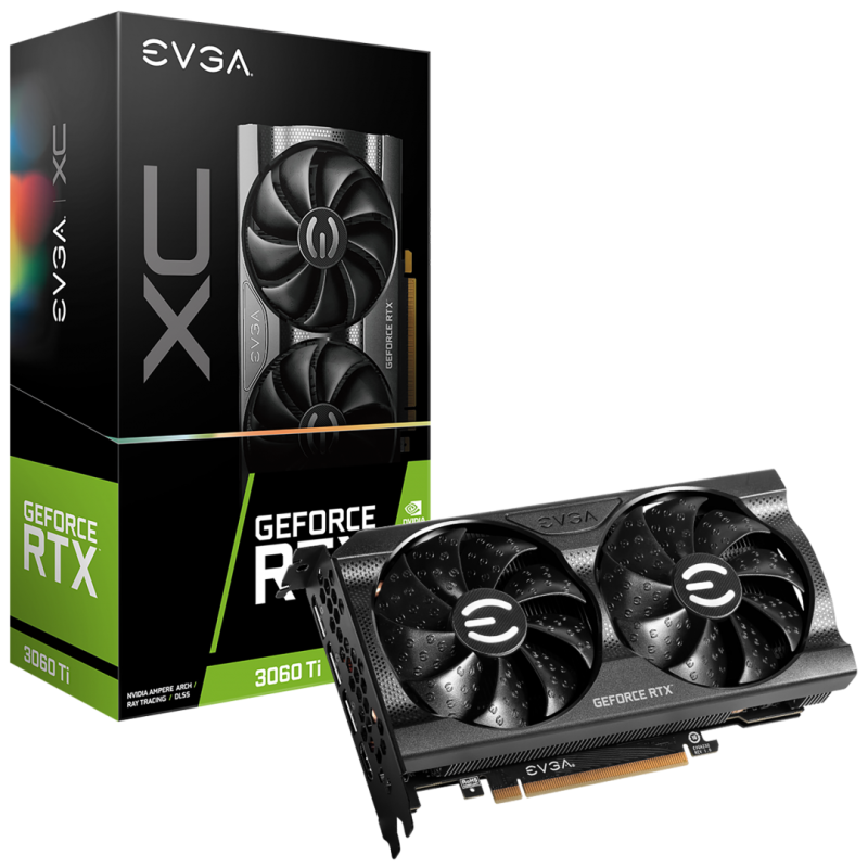 Placa video evga geforce rtx 3060 ti xc gaming 8g  performance nvidia rtx 3060 ti