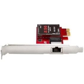 Asus 2.5gbase-t pcie network adapter pce-c2500 with backward compatibility of 2.5g/1g/100mbps rj45 port.