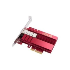 Asus 10g pcie network adapter sfp+ port for optical fiber transmission and dac cable hyper-fast