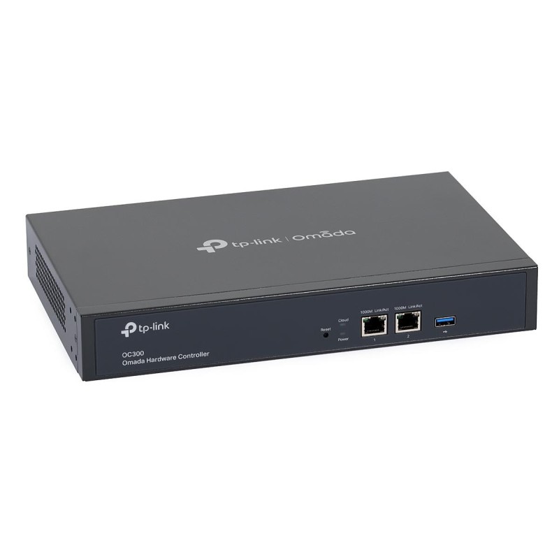 Tp-link omada hardware controller oc300 2× 10/100/1000 mbps ethernet ports 1× usb 3.0 port up