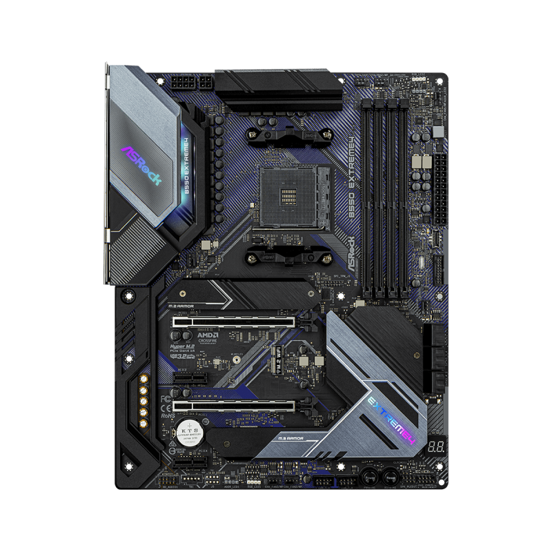 Placa de baza asrock b550 extreme4 am4  b550 extreme4 supports amd am4 socket ryzen™ 3000