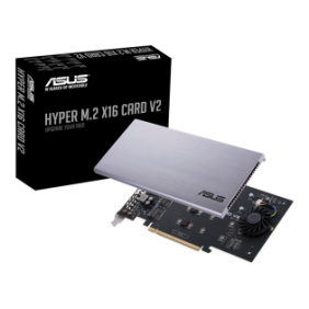 Placa pcie asus hyper m.2 x16 card v2 pcie 3.0  interface pci express 3.0 x16