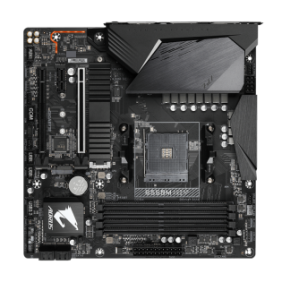 Placa de baza gigabyte b550m aorus pro-p am4  amd b550 aorus motherboard with 10+2 phases