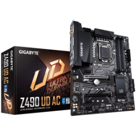 Placa de baza gigabyte z490 ud ac  intel® z490 ultra durable motherboard with direct 11+1