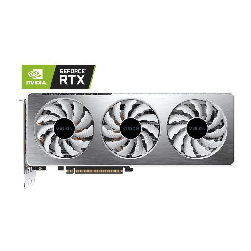 Placa video gigabyte geforce rtx 3060 ti vision oc 8g   graphics processing geforce rtx™ 3060