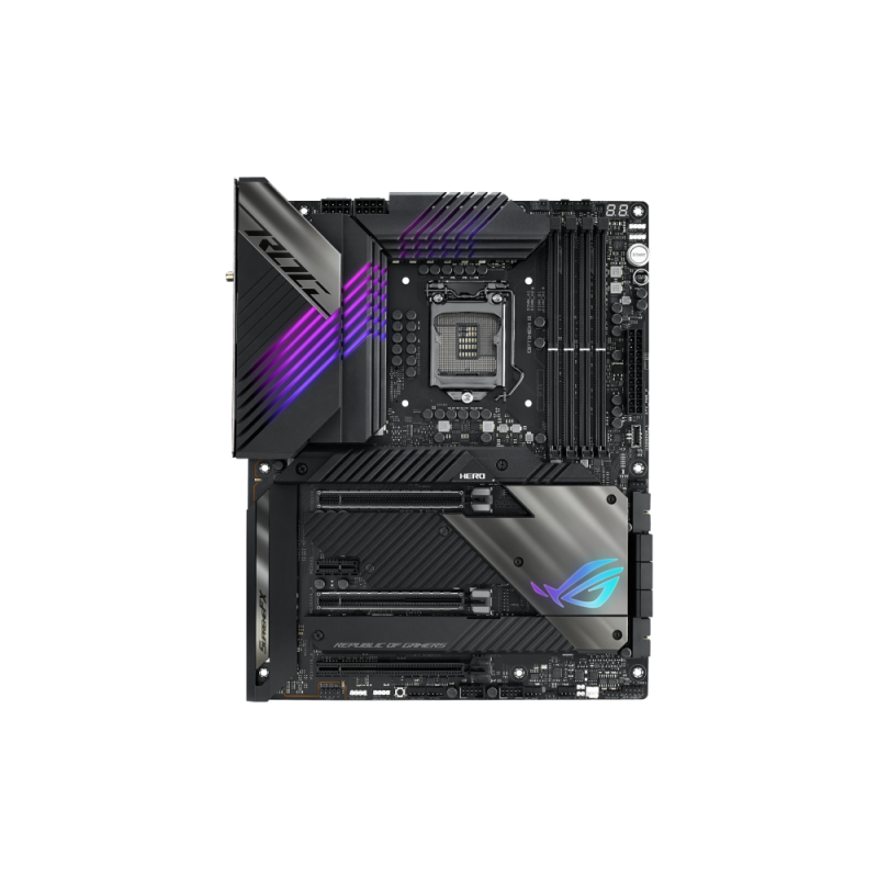 Placa de baza asus rog maximus xiii hero lga 1200  intel®z590 atx gaming motherboard with