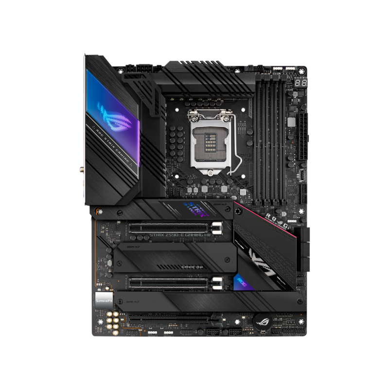 Placa de baza asus rog strix z590-e gaming wifi  intel®z590 lga 1200 atx motherboard with