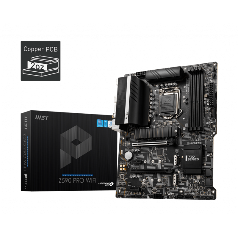 Placa de baza msi z590 pro wifi lga 1200  specifications model name z590 pro wifi