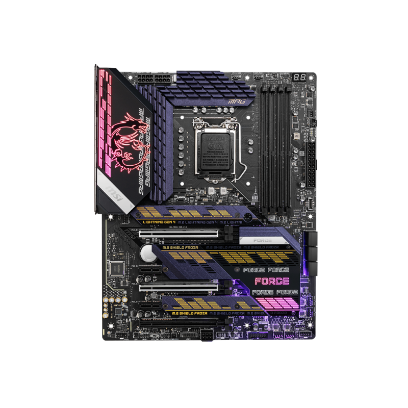 Placa de baza msi mpg z590 gaming force lga 1200  specifications model name mpg z590