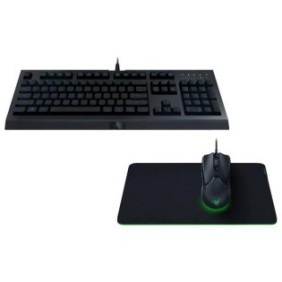 Razer level up bundle 3 in 1 gaming keyboard/gaming mouse/mouse pad rz85-02741200-b3m1  features experience maximum