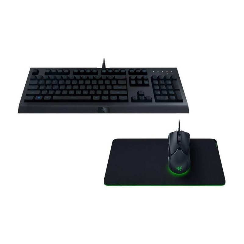 Razer level up bundle 3 in 1 gaming keyboard/gaming mouse/mouse pad rz85-02741200-b3m1  features experience maximum