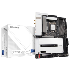 Placa de baza gigabyte z590 vision d lga 1200  cpu lga1200 package: 11th generation intel®